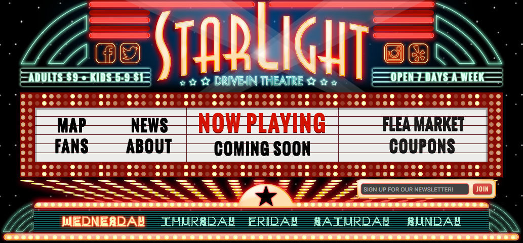 Starlight Drive-In Theater